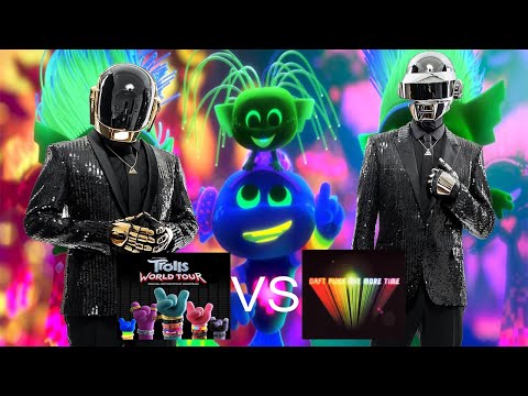 One More Time from Trolls World Tour but it's vocals from daft punk