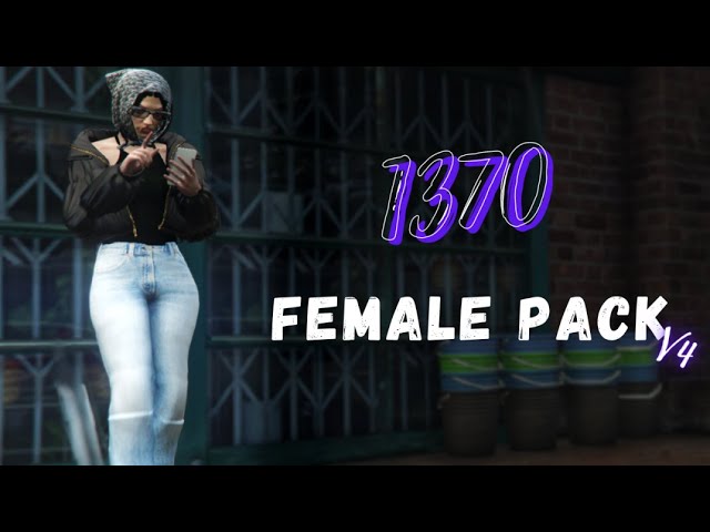 1370 - FiveM 1370 Female Clothing Pack V4