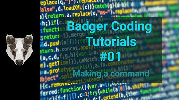 Making Commands [Tutorial 01]