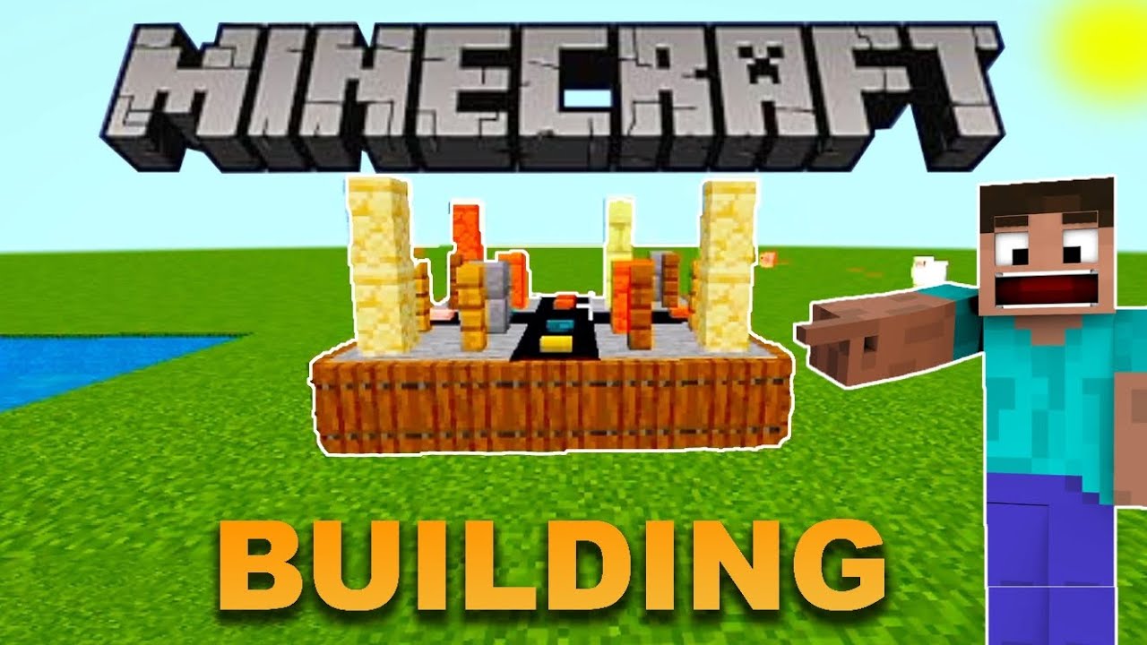 Minecraft mini building build hacks #minecraft #minecrftpe - YouTube