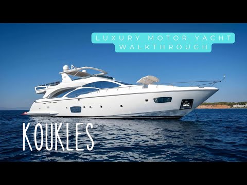 Koukles — KOUKLES: A 98-foot Azimut with Captain Evangelos