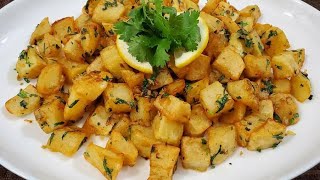 طريقة تحضير البطاطا الحرة Best Vegan Spicy Potatoes, Batata Harra