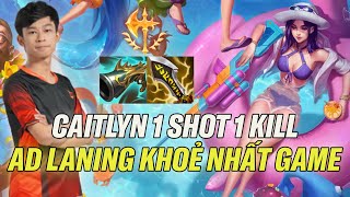 [LMHT Tốc Chiến] VỊ TƯỚNG XẠ THỦ LANING TỐT NHẤT GAME - CAITLYN 1 SHOT 1 KILL