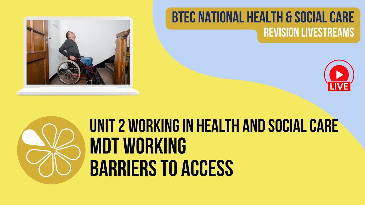 MDT Working Barriers To Access Live Revision For HSC Unit 2 Working 