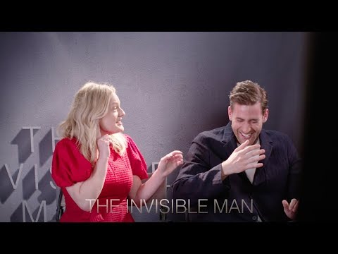 The Invisible Man - Prank Video with Elisabeth Moss &amp; Oliver Jackson-Cohen [HD]