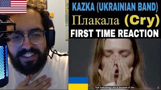 KAZKA - Плакала (Cry) | Official Video | American Reacts