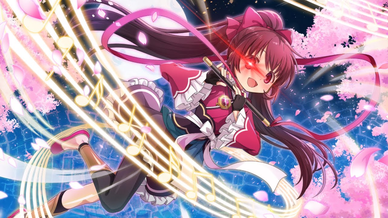 Magia Exedra ~ Цукаса в полном порядке, наносящая урон.