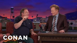 Jeff Garlin Wants Conan To Smoke Pot | CONAN on TBS
