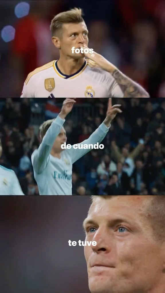 Kroos ?. “Debí tirar más fotos…”