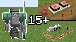 15+ build hacks in minecraft compilation