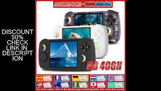 ANBERNIC RG 406H Retro Game Console Android 13 Unisoc T820 64-bit Game Player 4.0 Inch IPS Touch Scr