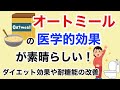 オートミールの栄養学！ダイエットや耐糖能を改善すると言われているオートミールとは？オートミールの医学的効果を知ろう！【栄養チャンネル信長】