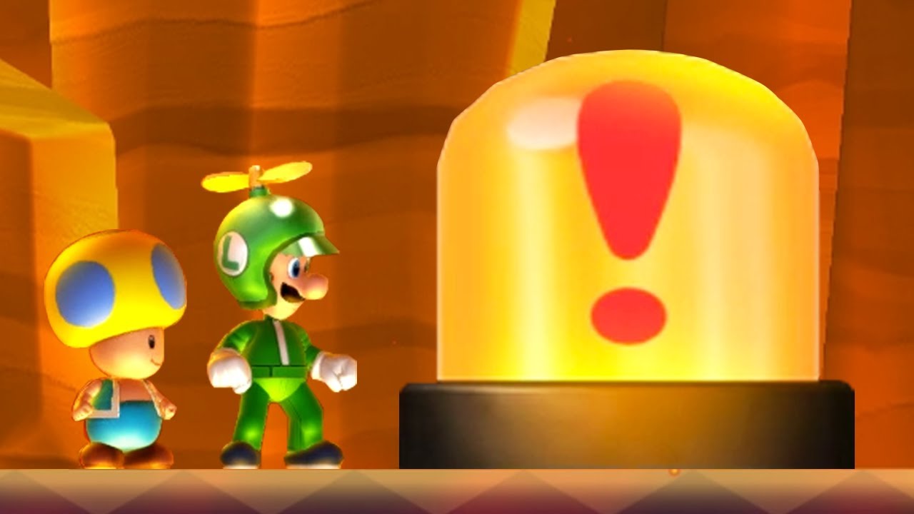 New Super Luigi U Co-Op Walkthrough - World 8 - Peach's Castle (2 Player)