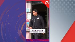 Ladrón desata el pánico en un centro comercial de Los Ángeles | ARV
