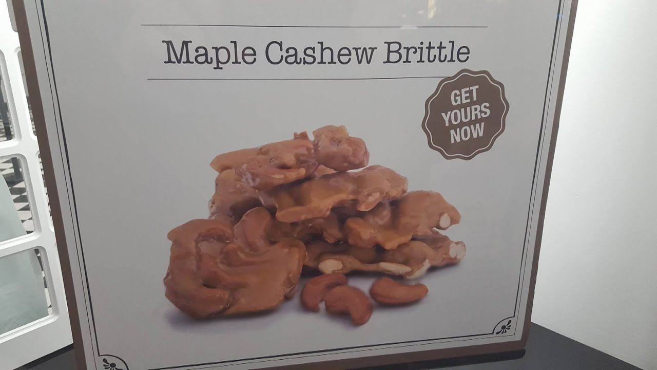 See's Candies Maple Cashew Brittle Review WE Shorts YouTube