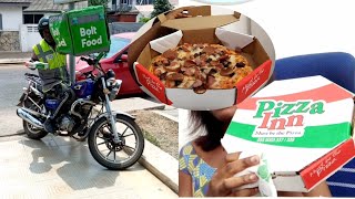 I discovered the Best food delivery App in Ghana | Mukbang