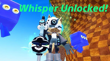 Roblox Sonic Speed Simulator: Whisper Unlocked!