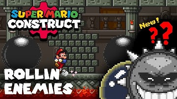 Super Mario Construct V8 Snapshot 33 Preview: Rollin