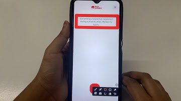 How to Fix Something unexpected happened during authentication. Please try again. problem solve