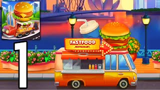 Cooking Travel Gameplay Part 1 [Food truck fast restaurant] (iOS, Android) screenshot 2