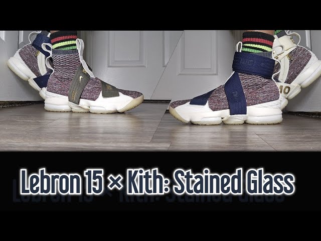 Lebron 15 × Kith Stain Glass - YouTube display picture 2