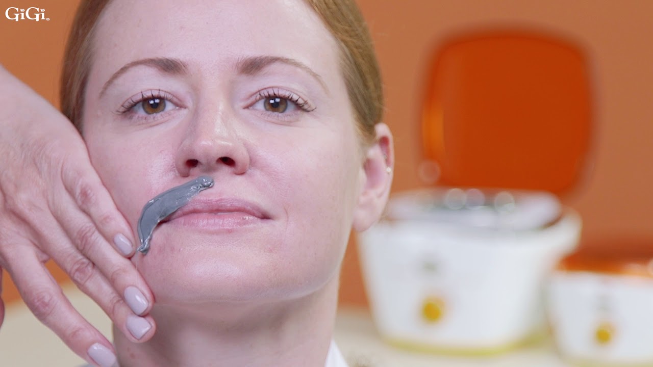 Lipwax Tutorial with GiGi Charcoal Hard Wax YouTube