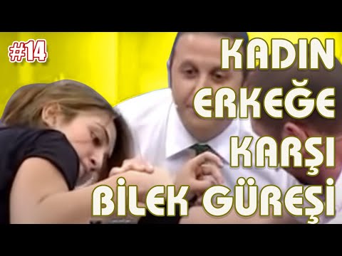 Kadınlar Erkeklere Karşı Bilek Güreşi | Ben Bilmem Eşim Bilir Bilek Güreşi | Part 14