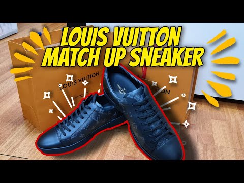 Louis Vuitton Monogram Sneaker Match-Up Eclipse Review Unboxing