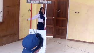 Kabaret 'Susah Sinyal' yang diperankan oleh siswa siwi Kelas 9 SMPN 2 Cingambul 😇