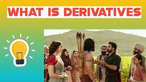 What is Derivatives | Share Market | Tamil