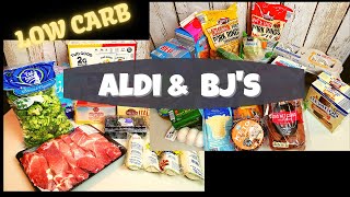 ALDI Grocery Haul | BJ's Wholesale | Low Carb | Lazy Keto