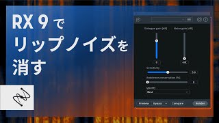 RX 9でリップノイズを無くしてみよう