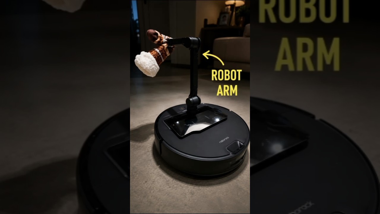 Smart Automatic Robot Vacuum Cleaner with a Robotic Arm