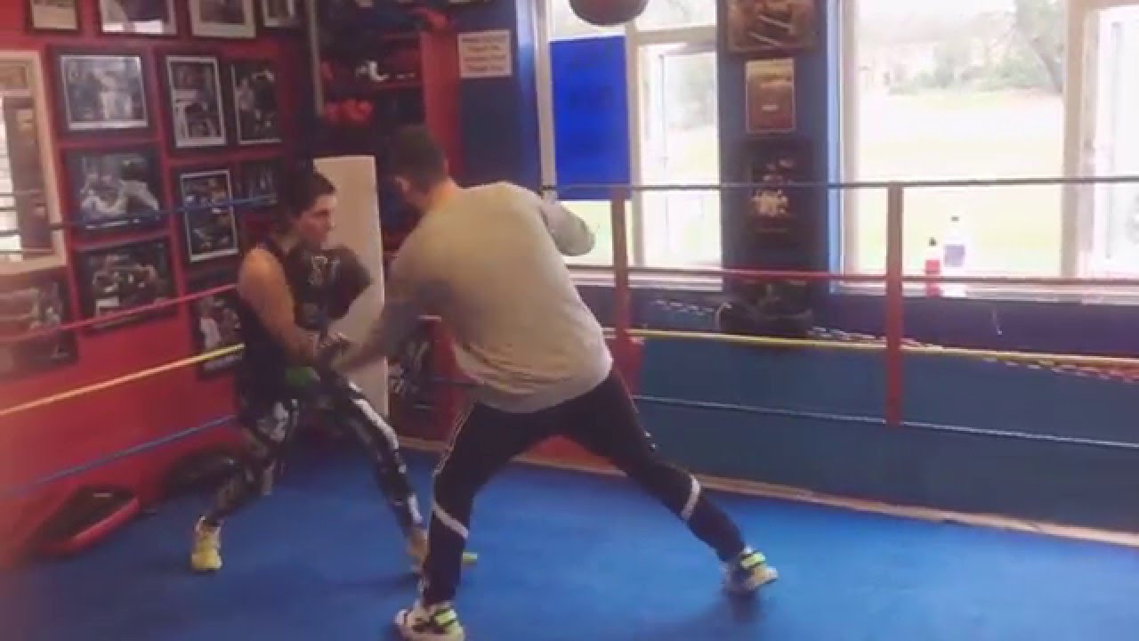 Pretty Pads Boxing Double Jab Drills Red Corner Gym YouTube