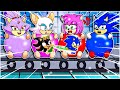 Moving Wheel, Time Shift - Sonic Family Fun - Sonic Animation