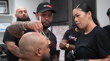 Scalp Micropigmentation training in NEW YORK CITY with @TheARTofSMP