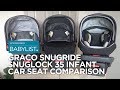 Graco SnugRide SnugLock 35 Infant Car Seat Comparison: 35 vs. 35 XT vs. 35 Elite - Babylist