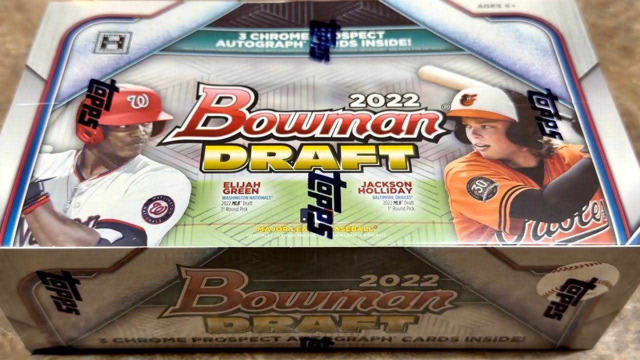NEW RELEASE! 2022 BOWMAN DRAFT JUMBO BASEBALL CARDS! 