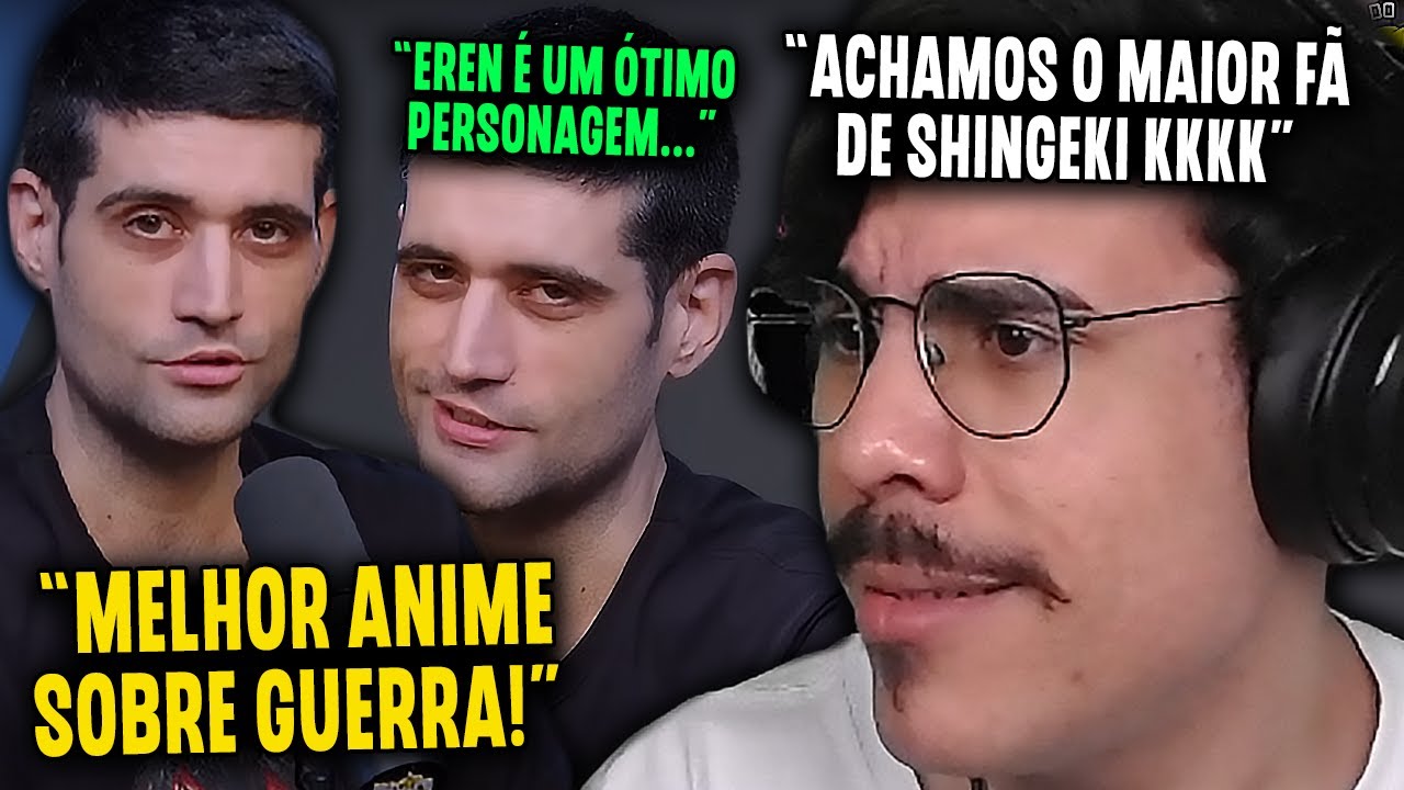 DAVY JONES FICA MALUCO COM O FINAL DE ATTACK ON TITAN NO FLOW OTAKU | Cortes do Michi