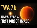 TWA 7 b: James Webb’s First Direct Image of a Saturn‑Sized Exoplanet #JamesWebb #TWA7b #JWST #NASA