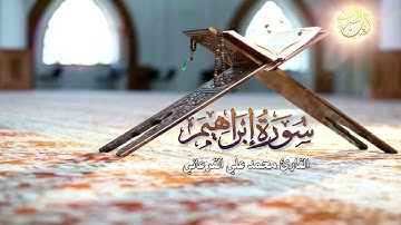 القارئ محمد علي القرعاني ماتيسر من سورة ابراهيم