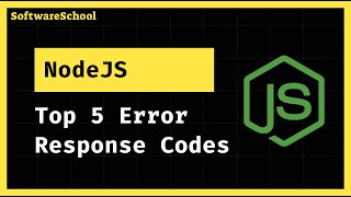 NodeJS Tutorial: Top 5 API Response Codes Explained 🔥 ExpressJS Tutorial, MERN Stack In Telugu