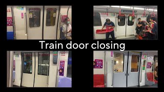 Train door closing compilation part 4