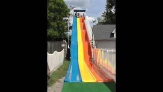 The Slide at Lake Winnie with Troy!