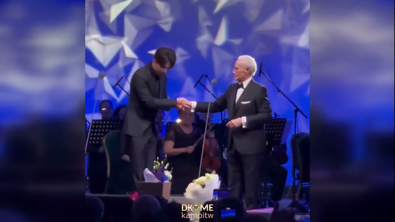 Dimash and Jose Carreras dedication Димаш и Хосе Каррерас посвящение @DK Media Europe