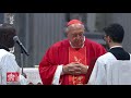 30 de abril de 2025, Quinto Novendial en sufragio del Papa Francisco | Cardenal Leonardo Sandri