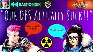 Conceited Toxic Platinums Rage at DPS, Calls Them Trash! (Overwatch Competitive Toxicity)