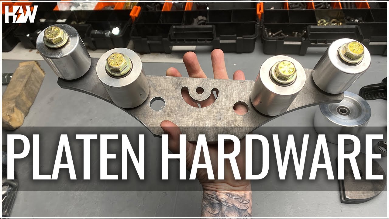 How to 2x72 Belt Grinder Platen Wheel Hardware YouTube