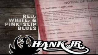 Watch Hank Williams Jr Red White  Pinkslip Blues video