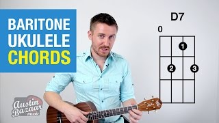 How to Play Baritone Ukulele | Reading & Playing Chords chords